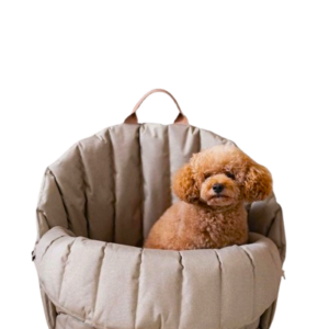 Plush Quilted Travel Pet Bed with Carry Handles