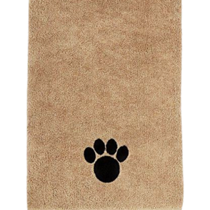 Embroidered Paw Print Pet Towels